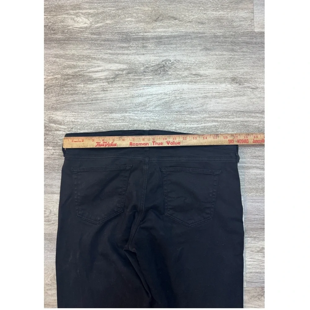 AG Adriano Goldschmied The Stilt Cigarette Leg Black‎ Jeans Womens Size 32R